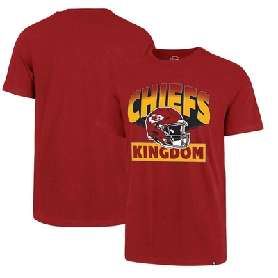 47 ' Red Kansas City Chiefs Chiefs Kingdom Super Rival T-shirt