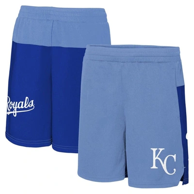 Outerstuff Kids' Youth Royal Kansas City Royals 7th Inning Stretch Shorts