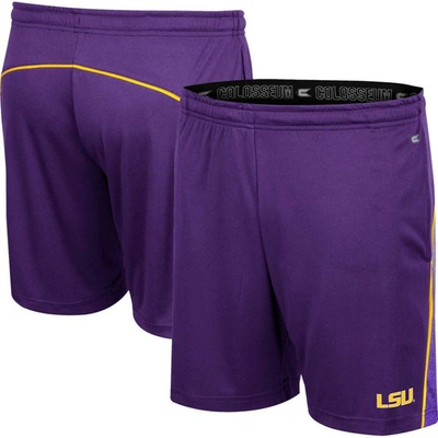 Colosseum Purple Lsu Tigers Laws Of Physics Shorts
