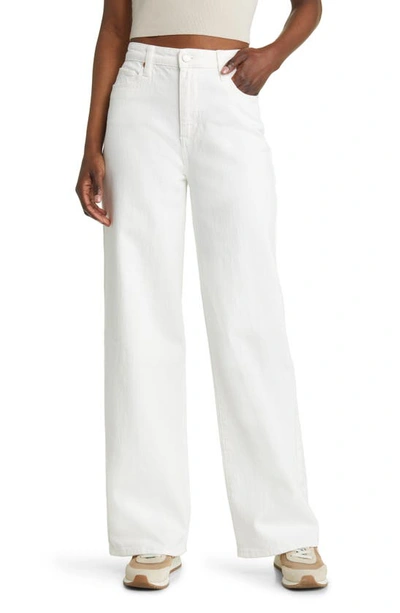 Blanknyc The Franklin Rib Cage Wide Leg Jeans In See You Again