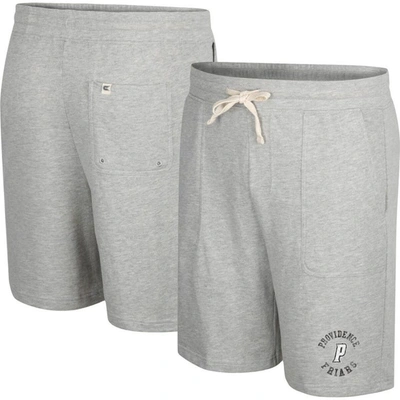 Colosseum Heather Gray Providence Friars Love To Hear This Terry Shorts