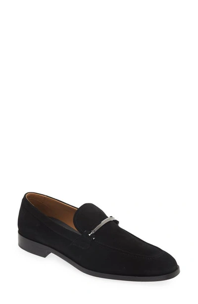 Hugo Boss Lisbon Bit Loafer In Black