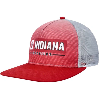 Colosseum Crimson/gray Indiana Hoosiers Snapback Hat