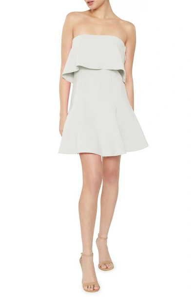 Likely Flouncy Driggs Strapless Dress In White