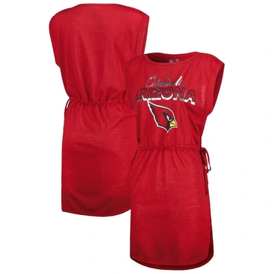 G-iii 4her By Carl Banks Cardinal Arizona Cardinals G.o.a.t. Swimsuit Cover-up