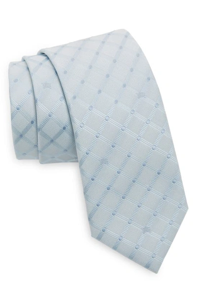 新品 バーバリー BURBERRY ネクタイ MICRO DOT SILK JACQUARD TIE ポーセリンブルー 中古】 バーバリー BURBERRY ネクタイ ドット 水玉 シルク ネイビー