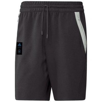 Adidas Originals Adidas Black Charlotte Fc 2023 Player Travel Shorts