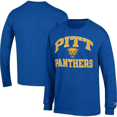 Champion Royal Pitt Panthers High Motor Long Sleeve T-shirt