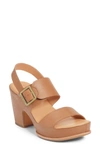 Kork-ease San Carlos Platform Sandal In Brown F/ G