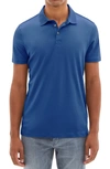 Robert Barakett Georgia Pima Cotton Polo In Bijou Blue