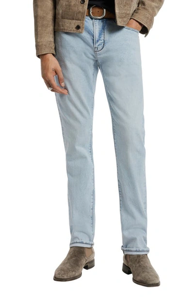 John Varvatos J701 Regular Fit Jeans In Light Blue