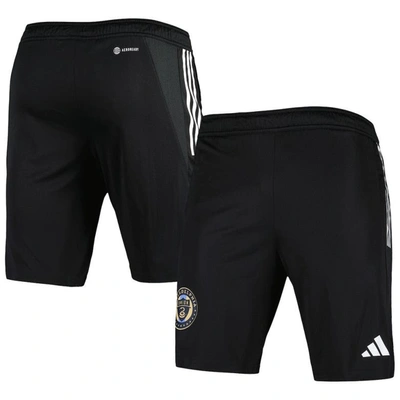 Adidas Originals Adidas Black Philadelphia Union 2023 On-field Aeroready Training Shorts