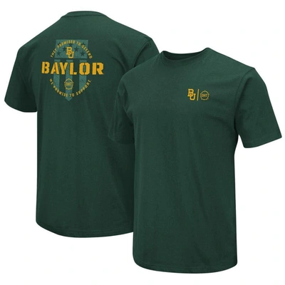 Colosseum Green Baylor Bears Oht Military Appreciation T-shirt