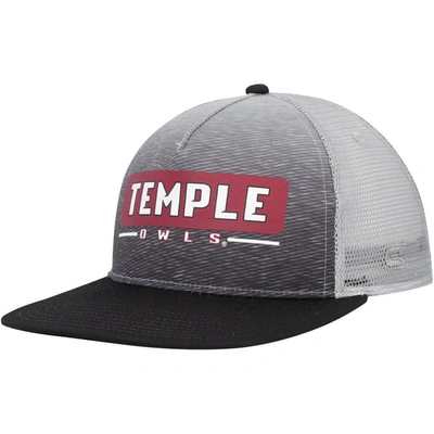 Colosseum Gray Temple Owls Snapback Hat