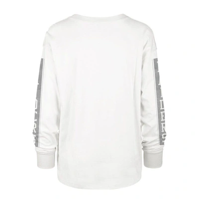 47 Brand '47 White Las Vegas Raiders Statement Long Sleeve T-shirt