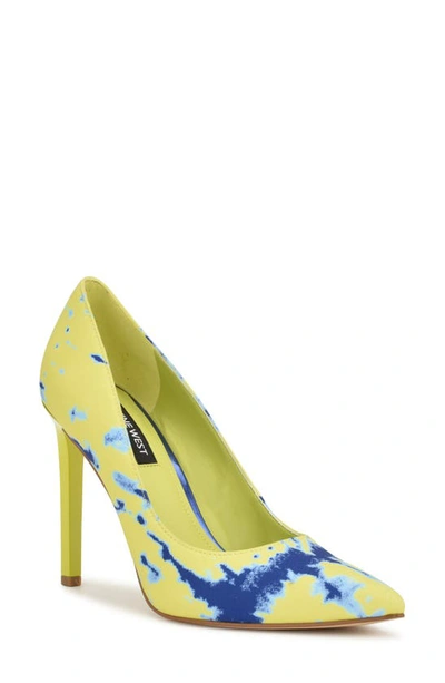 Nine West 'tatiana' Pointy Toe Pump In Mgn07