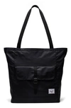 Herschel Supply Co Retreat Nylon Tote In Black