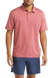 Swannies Parker Golf Polo In Cardinal