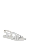 Bella Vita Ilo Slingback Sandal In White Leather