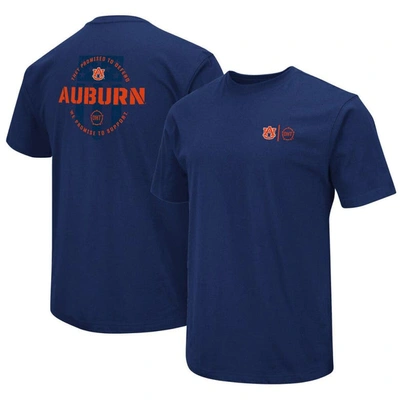 Colosseum Navy Auburn Tigers Oht Military Appreciation T-shirt