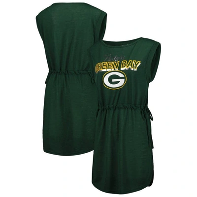 G-iii 4her By Carl Banks Green Green Bay Packers G.o.a.t. Swimsuit Cover-up