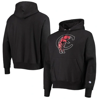 Champion Black Cincinnati Bearcats Vault Logo Reverse Weave Pullover Hoodie