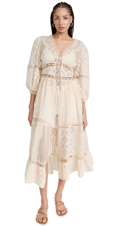 Free People See Me At Sunset Robe In Tea