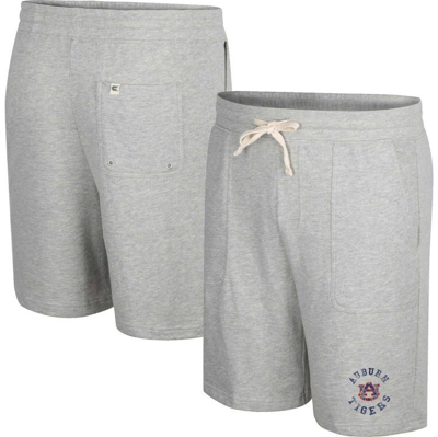 Colosseum Heather Gray Auburn Tigers Love To Hear This Terry Shorts
