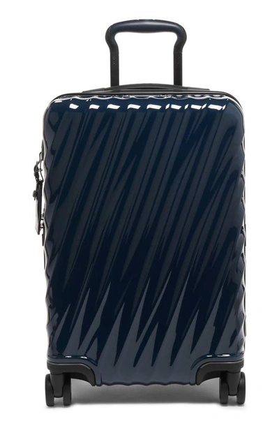 Tumi 22-inch 19 Degrees International Expandable Spinner Carry-on In Navy