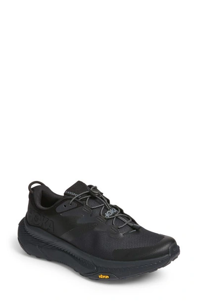 Hoka Transport Running Shoe In Black