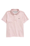 Vineyard Vines Kids' Edgartown Performance Polo In 3084 Pink