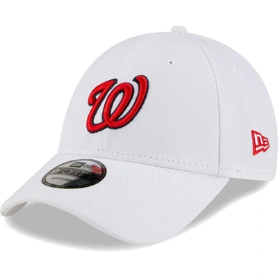 New Era White Washington Nationals League Ii 9forty Adjustable Hat