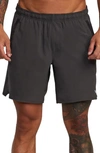 Rvca Yogger Stretch Athletic Shorts In Black