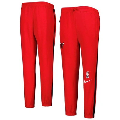 Nike Kids' Youth  Red Chicago Bulls Courtside Showtime Performance Pants