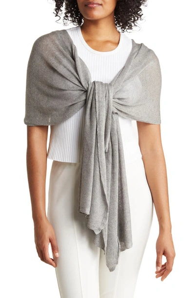 Portolano Oblong Wrap In Light Grey