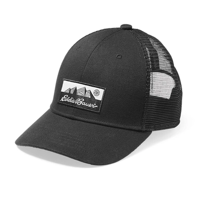 Eddie Bauer Logo High-crown Graphic Hat In Black