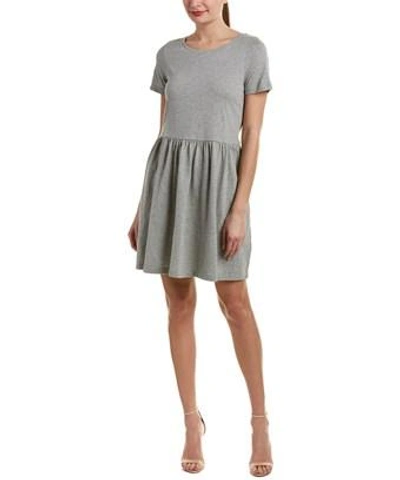 French Connection Louis Shift Dress In Grey
