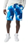Good Man Brand Flex Pro Jersey Shorts In Sky Spray Paint