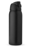 Owala Freesip Stainless Steel Water Bottle In Very Very Dark