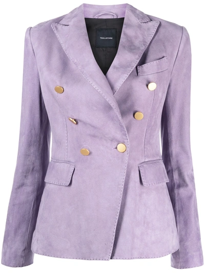 Tagliatore Lizzie Blazer Jacket In Purple