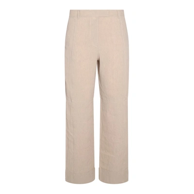Acne Studios Trousers In Light Sand