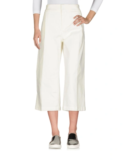 Marni Denim Pants In Ivory