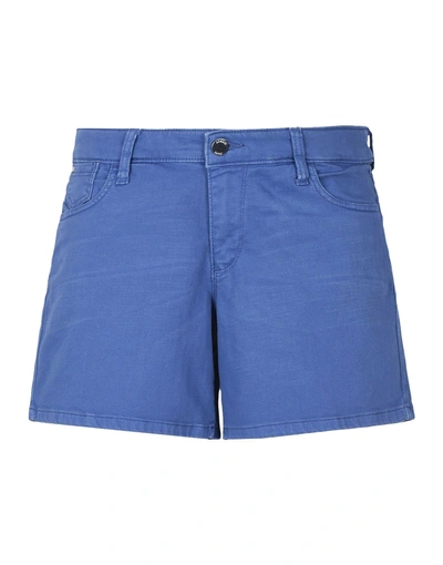 Armani Jeans Denim Shorts In Azure