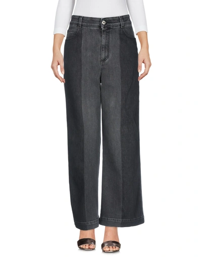 Stella Mccartney Denim Pants In Black