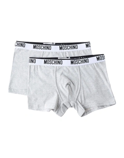 Moschino Underwear Boxer In Light Grey