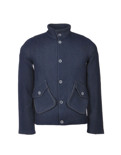 Giorgio Armani Jacket In Dark Blue