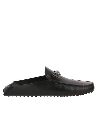 Tod's Loafers Shoes Men  In Black
