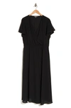 By Design Marie Ii Slit Sleeve Dress In Black