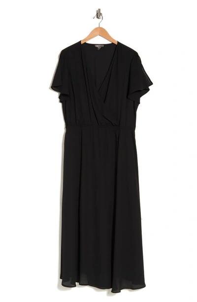 By Design Marie Ii Slit Sleeve Dress In Black