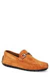 Bruno Magli Men's Xander Suede Driving Moccasin Loafers In Orange Suede